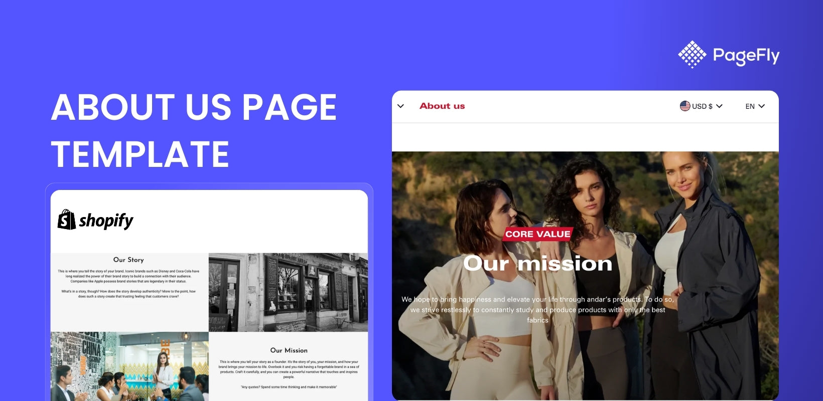 15+ Shopify About Us Page Templates & Examples (2025)