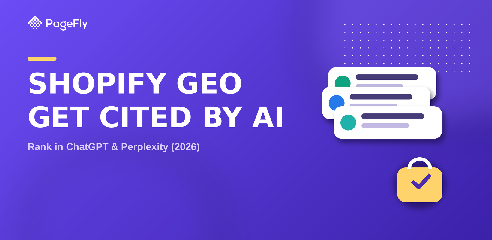 Shopify GEO: How to Get Your Store Recommended by ChatGPT & Perplexity (2026)