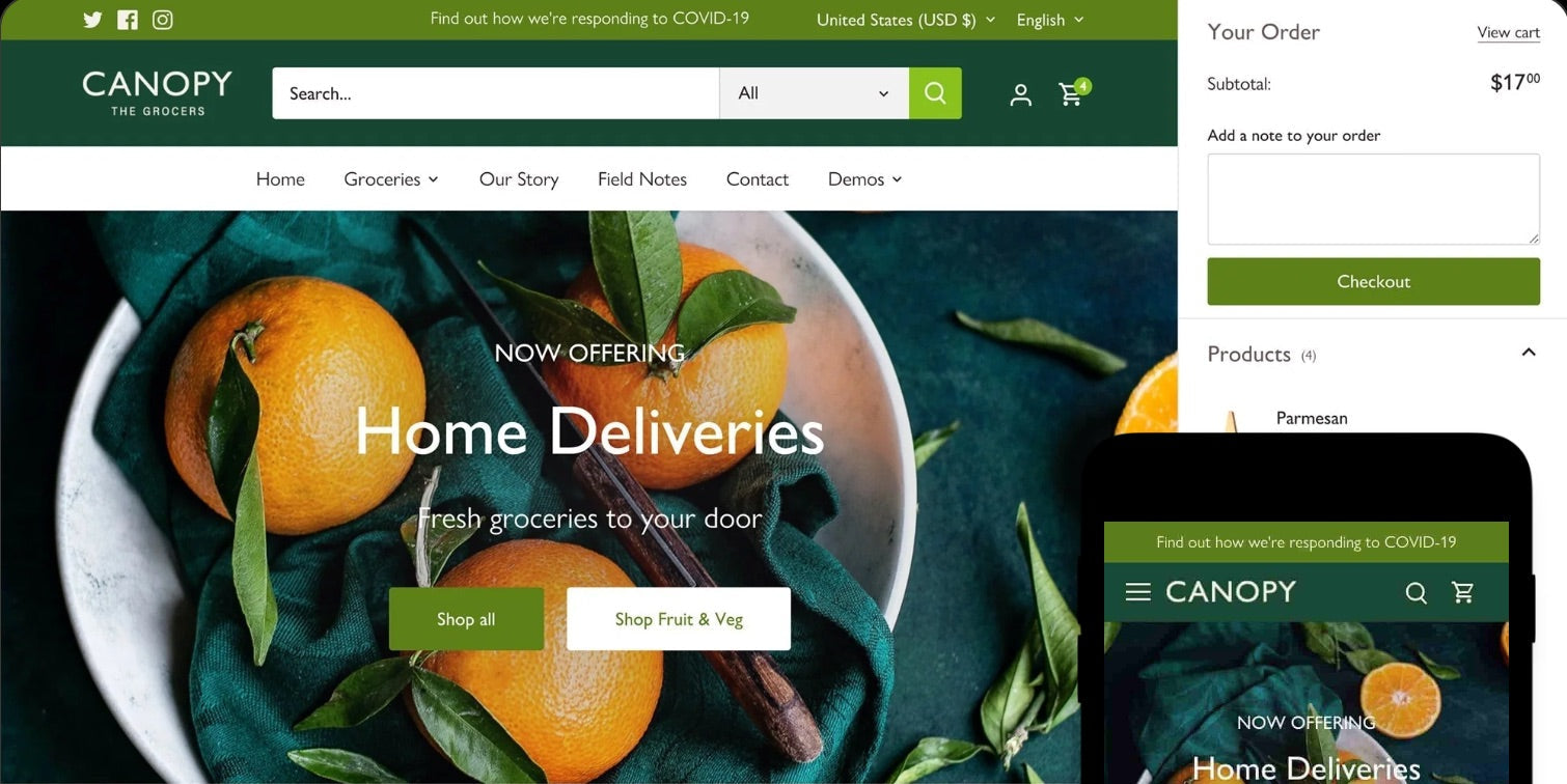 The Canopy Shopify Theme: An In-Depth Look at its Fit for Your Online Store