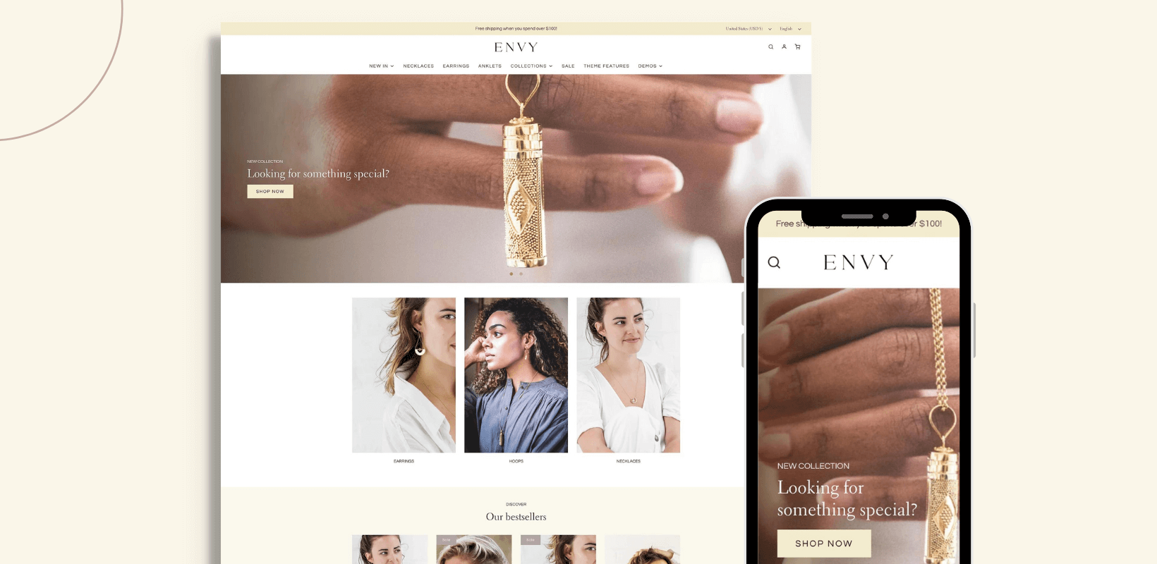 Shopify Envyテーマのレビュー：包括的なガイド