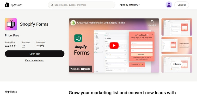 Shopify Forms Email Capture: It’s FREE! But Should You Use It? [In-Depth Review]