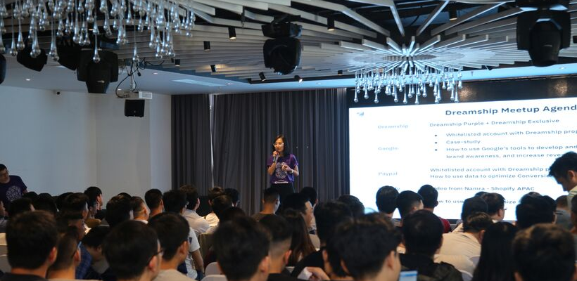 DreamShip Meetups in Vietnam. In partnerships with Google, PayPal & PageFly