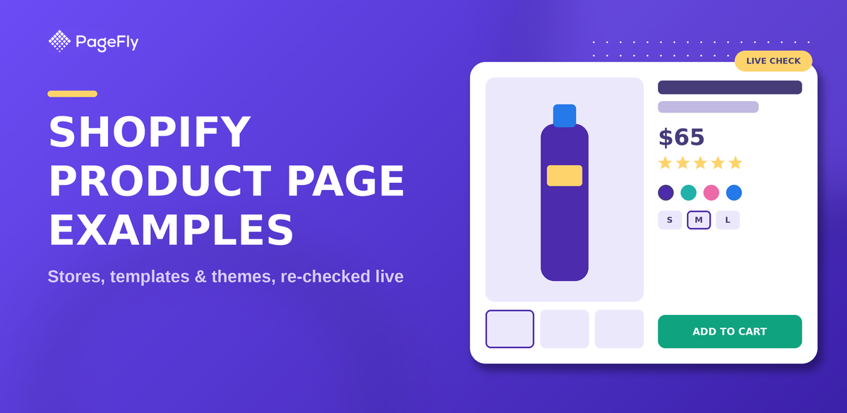 19 Shopify Product Page Examples That Still Hold Up