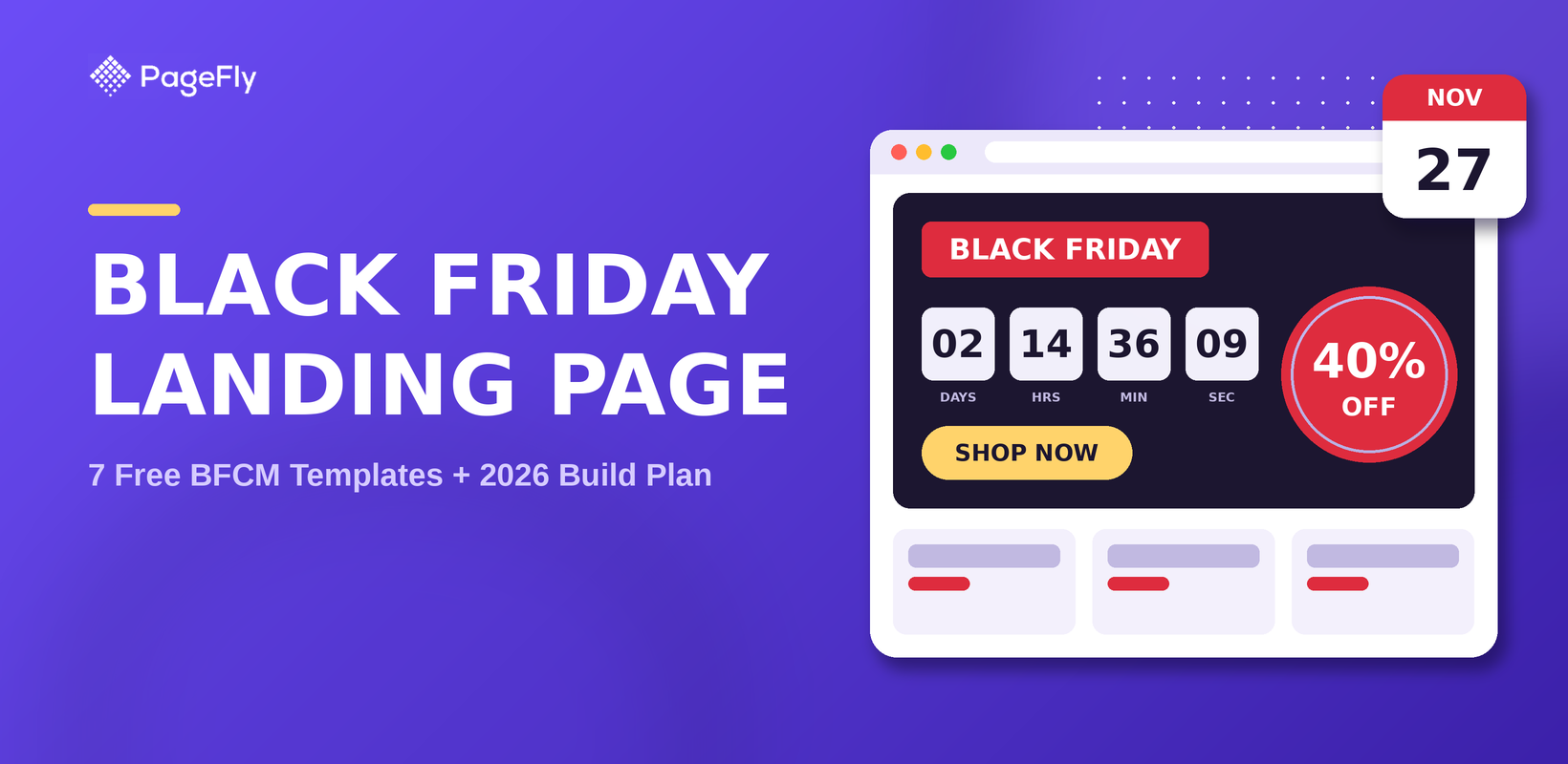 7 Black Friday Landing Page Templates Tested Before Nov 27