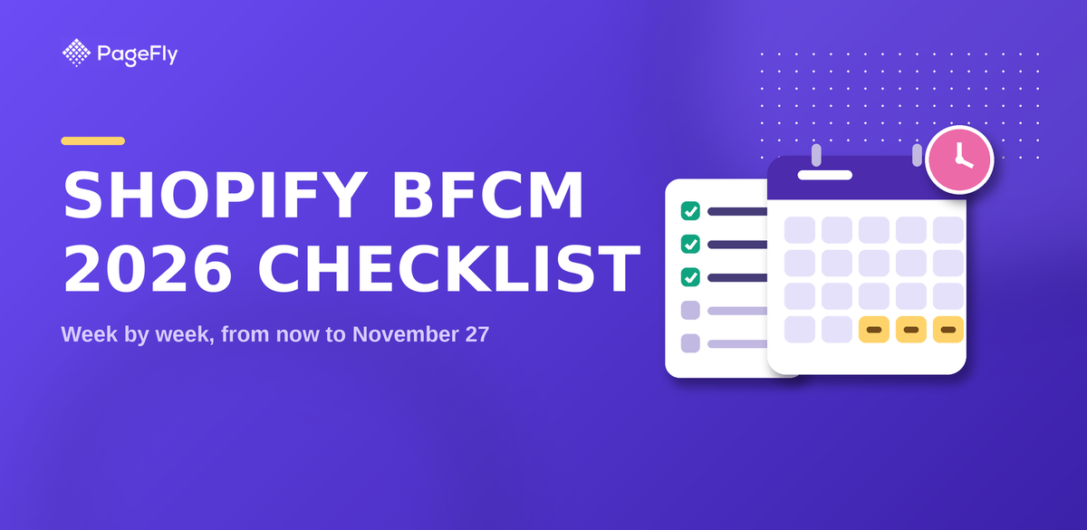 The Shopify BFCM 2026 Checklist, Week by Week