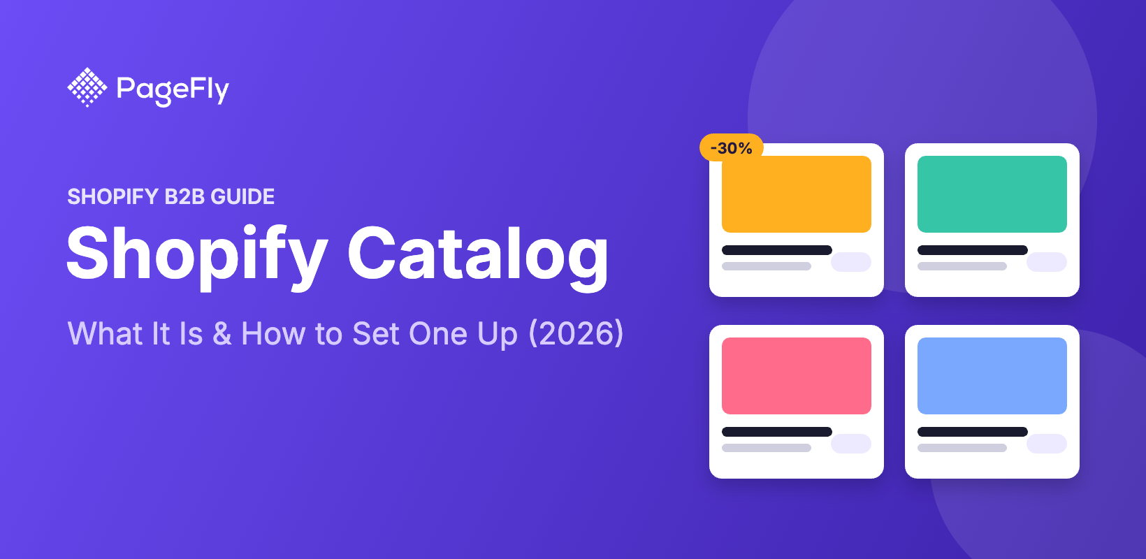 Shopify Catalog: What It Is and How to Set One Up (2026)