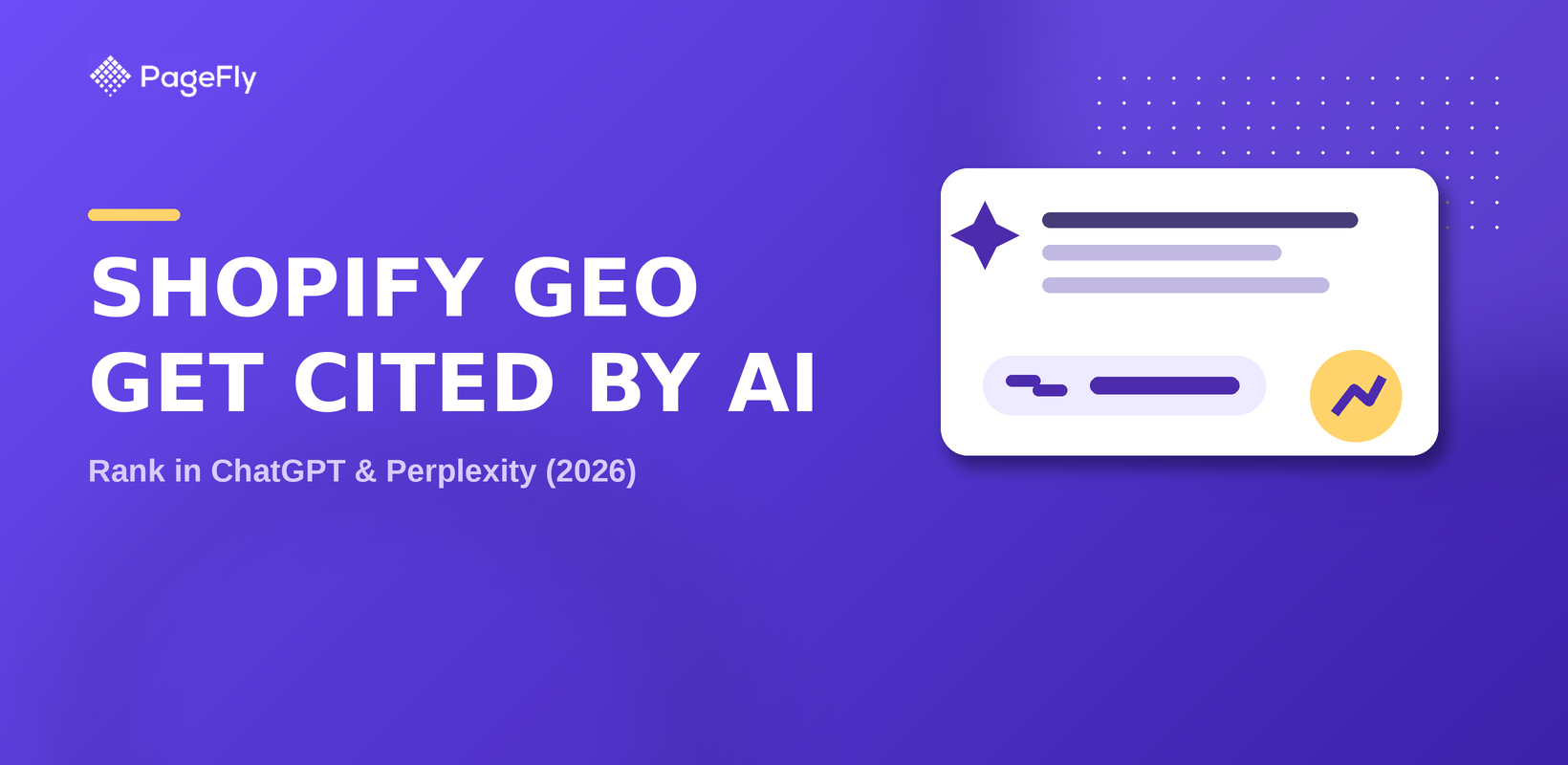 Shopify GEO: How to Get Your Store Recommended by ChatGPT & Perplexity (2026)