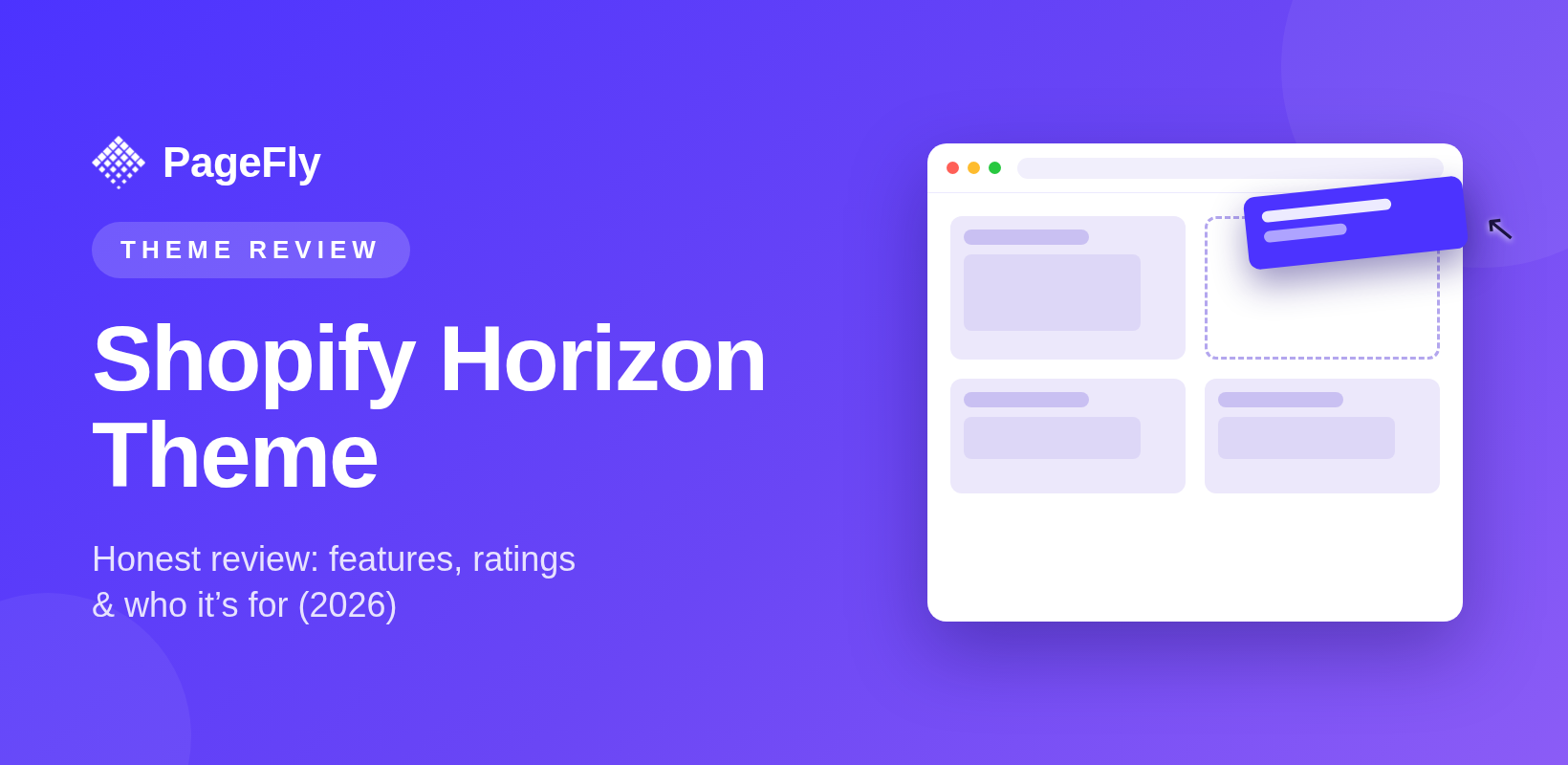 Shopify Horizon Theme Review (2026): Features, Ratings & Who It's For
