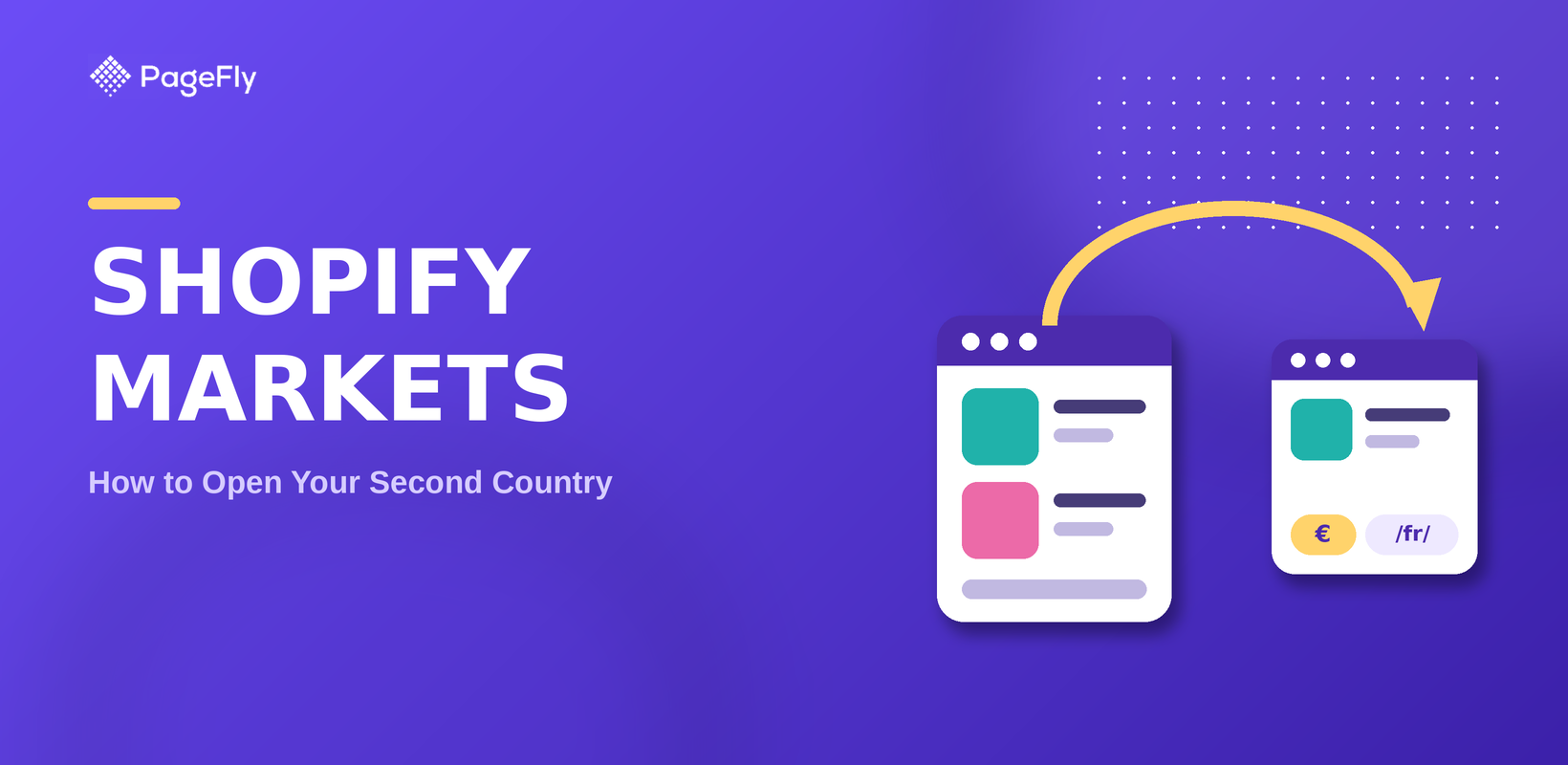 Shopify Markets — How to Open Your Second Country