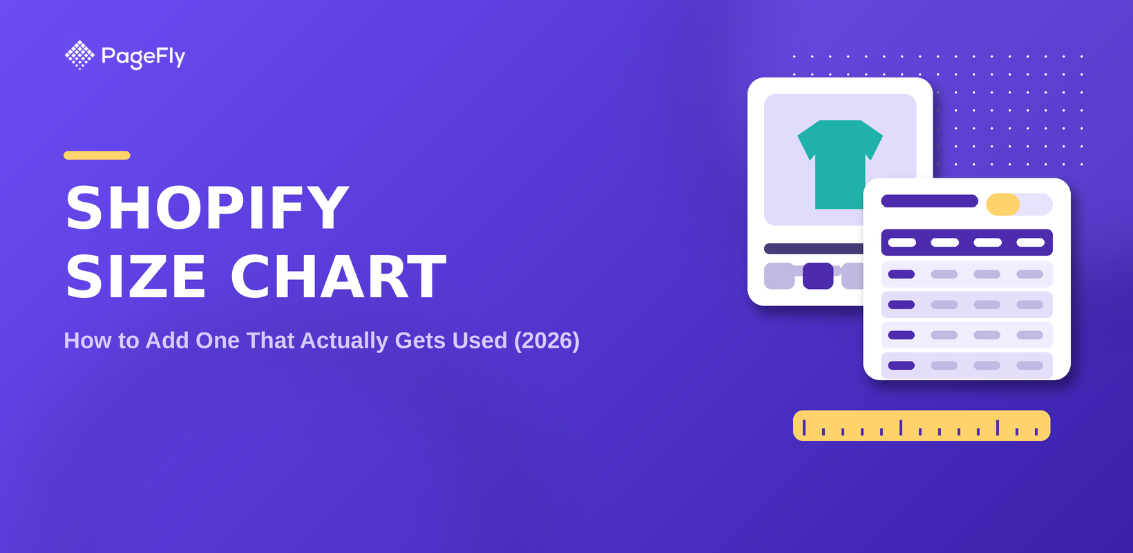 How to Add a Shopify Size Chart That Gets Used