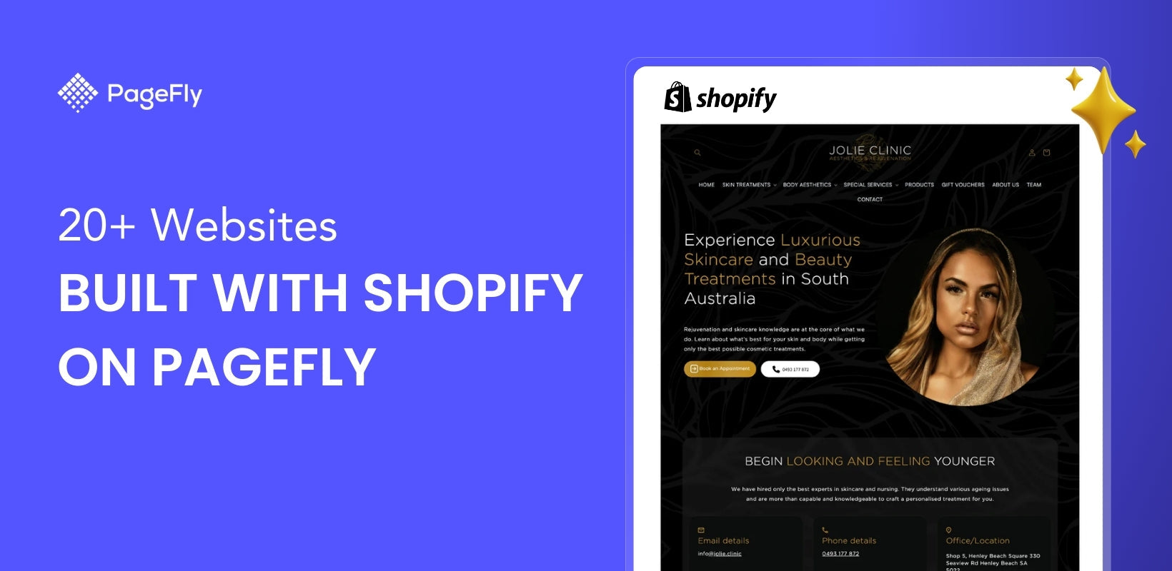 Shopifyで構築された20以上のウェブサイト：見事な実例とインスピレーション